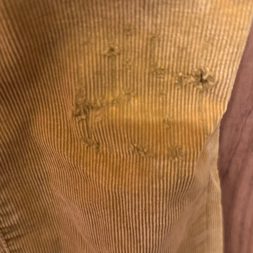 Free People Mustard Yellow Corduroy Overalls Jumpsuit - Picture 6 of 9